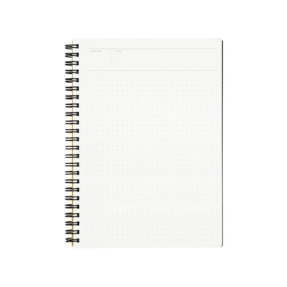 Mnemosyne A5 Wiro Notebook Dot Grid - Laywine's