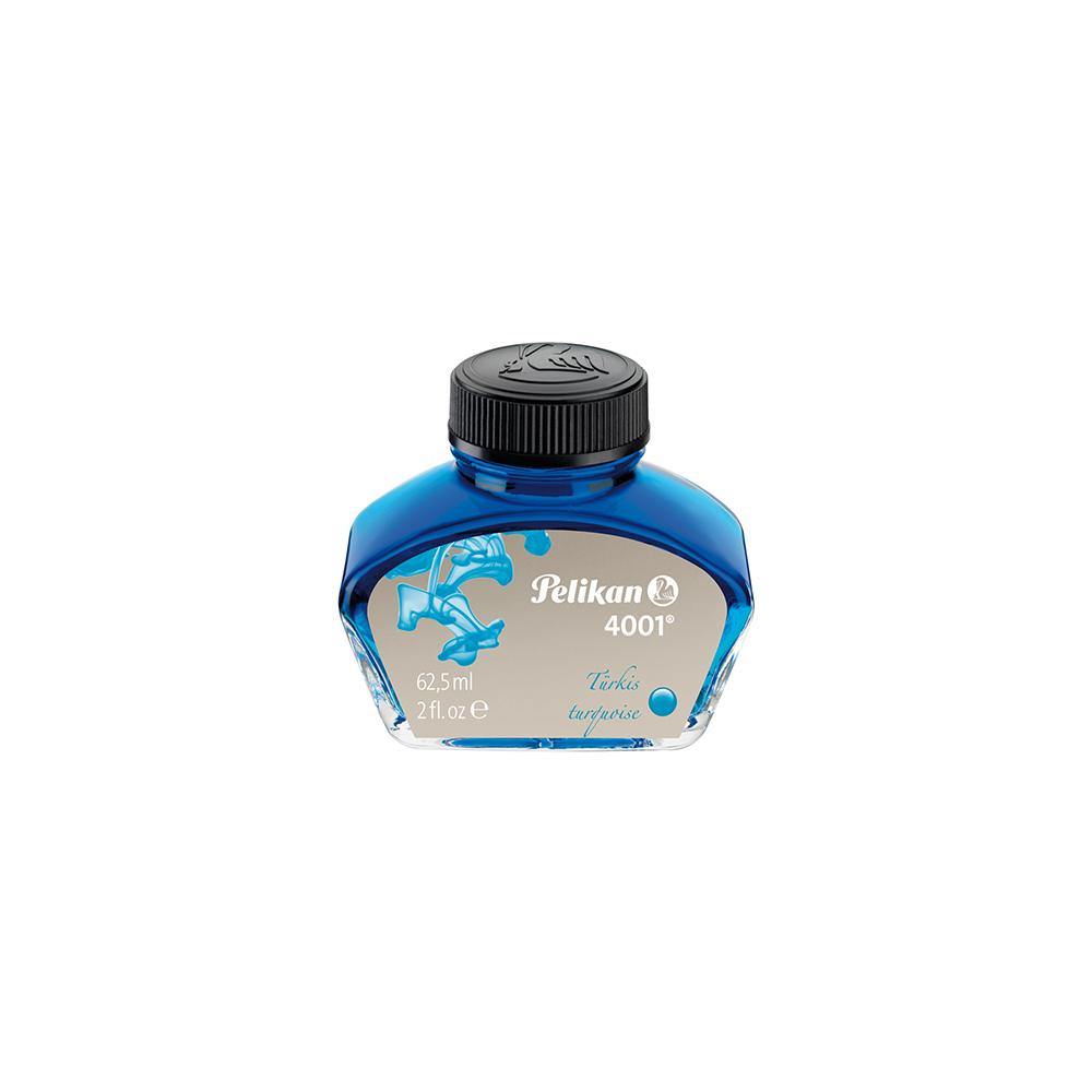 Pelikan 4001 Turquoise Ink Bottle 62.5ml - Laywine's