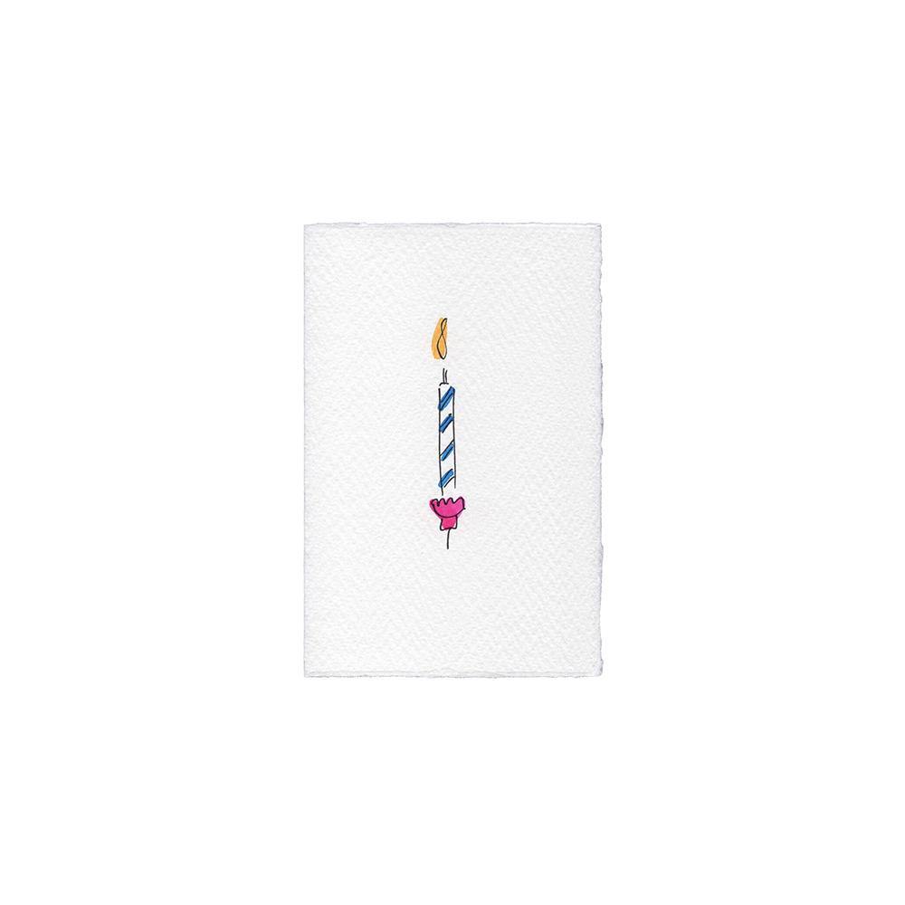 Scribble & Daub Birthday Candle Card - Laywine's