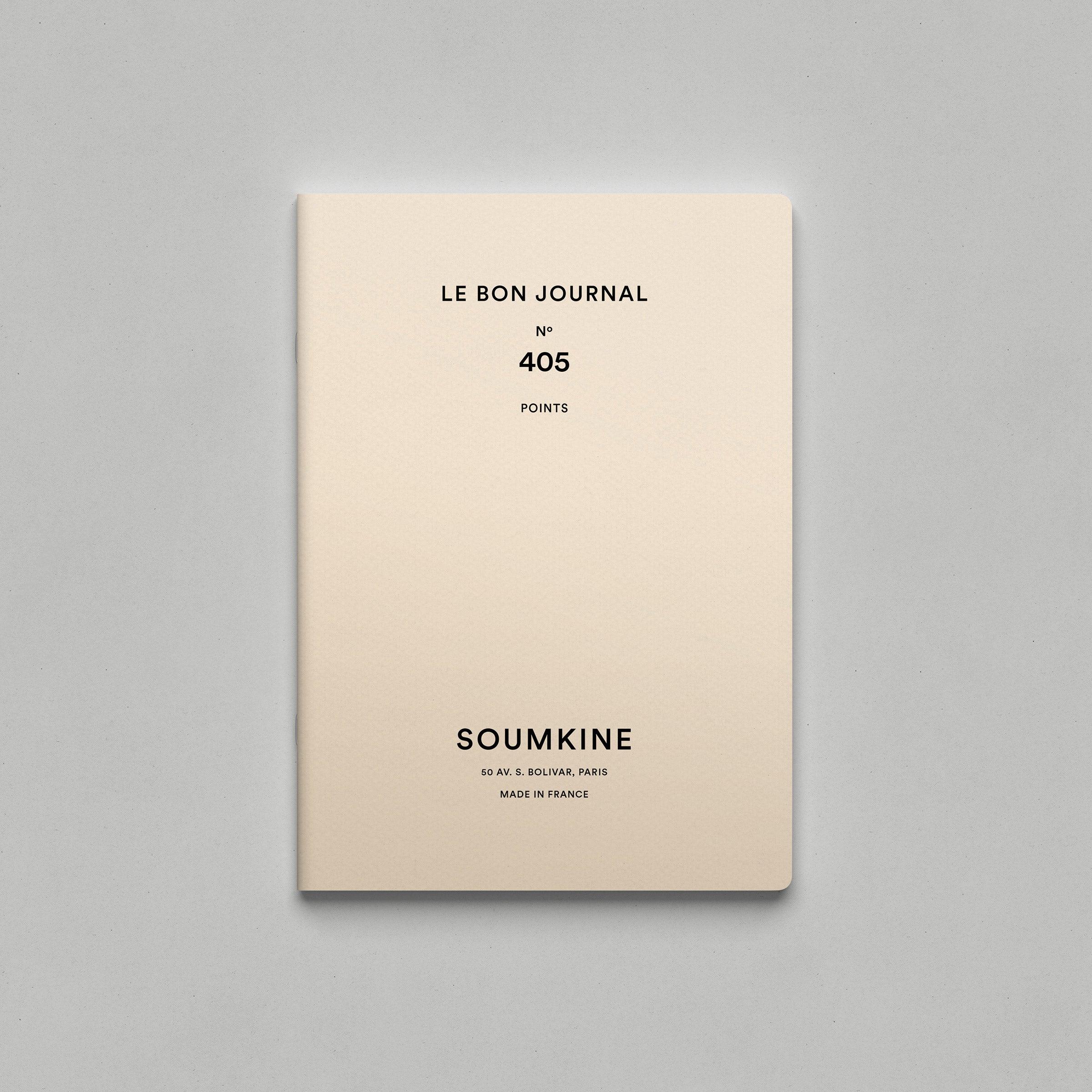 Soumkine Le Bon Journal N.405 A5 Dotted Notebook - Laywine's