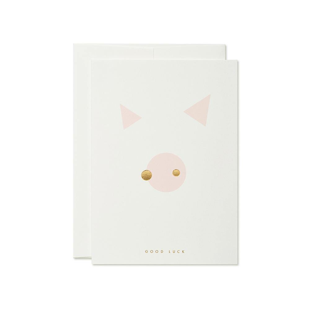 thie studios Lucky Pig Card - Laywine's