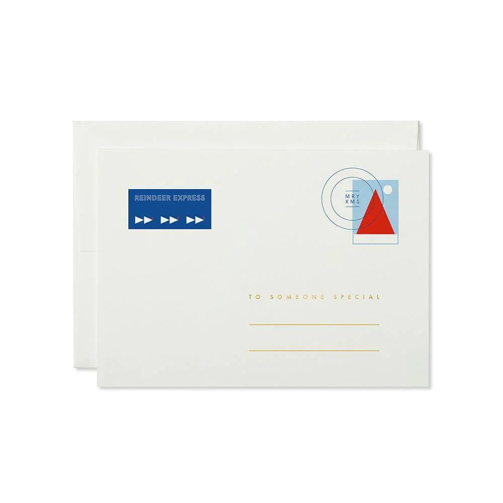 thie studios Xms Airmail Card - Laywine's